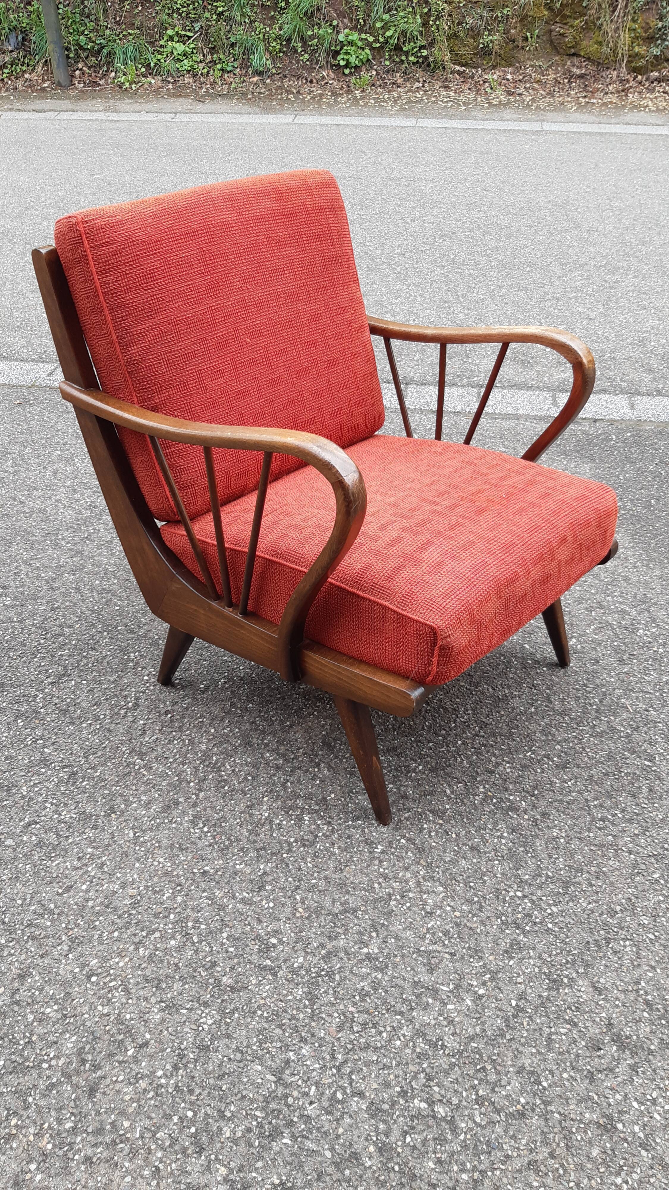 Vintage armchair 50s