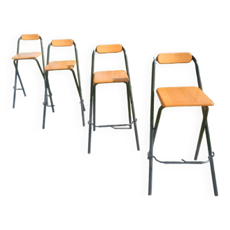 Industrial foldable stool