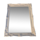 Romantic white mirror 47cm x 37cm with mouldings