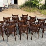 Set of 16 bistro chairs