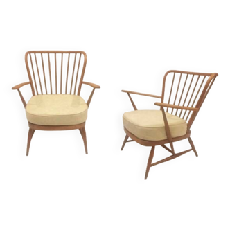 paire de fauteuils Ercol années 60