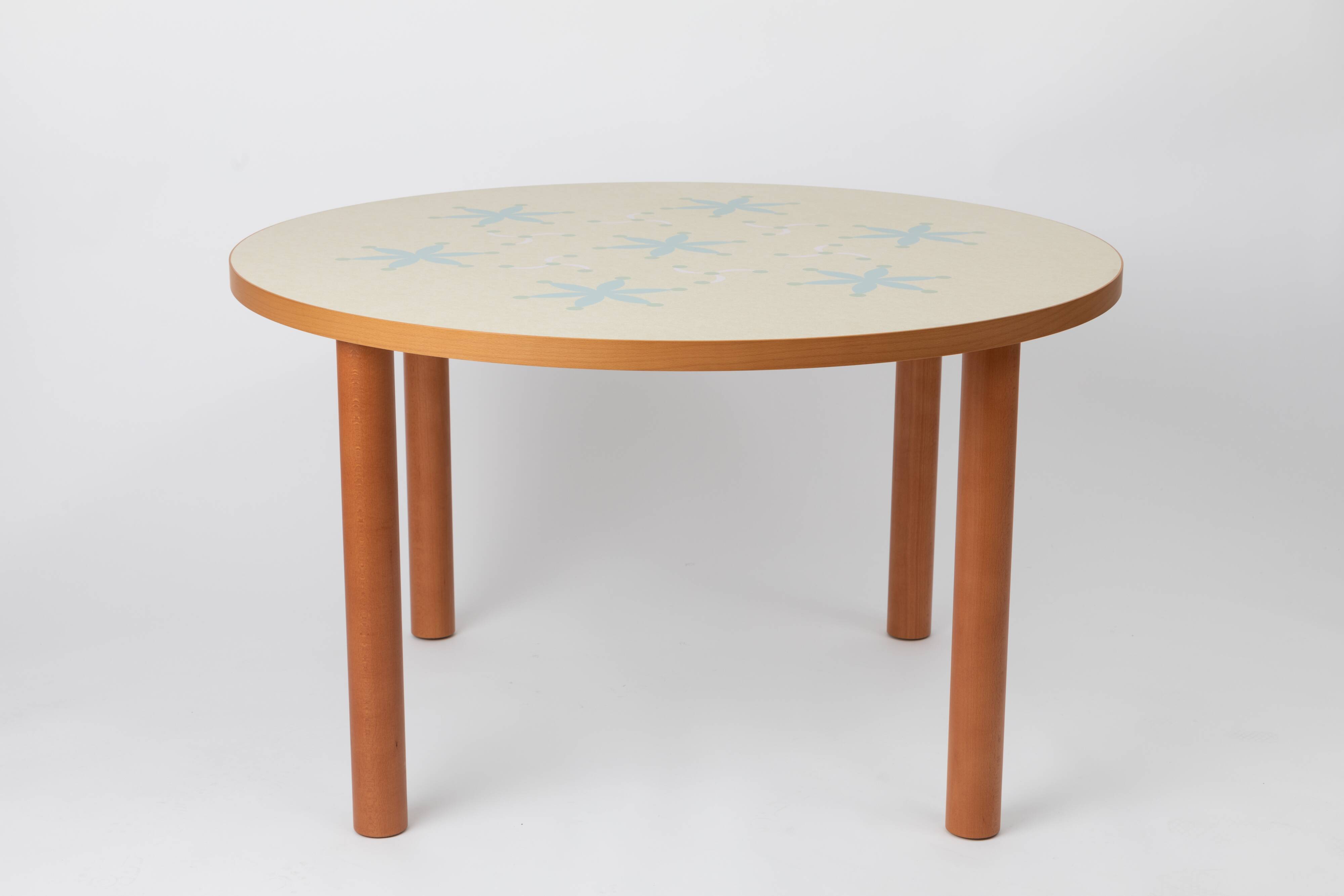 "Alicudi" Round Dining Table by Ettore Sottsass for Zanotta, 1990
