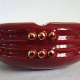 Vintage earthenware ashtray 40/50 Blanche Letalle