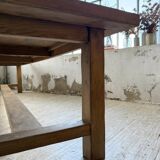 XXL solid oak farmhouse table 3.5m