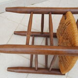 Rush chair France 1960-70s