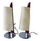 Pair of Taller Uno mcm desk lamps