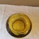 Vintage amber glass pocket tray