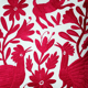 Coussin brodé main
