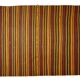Grand Turkish Vintage Kilim Striped Red and Yellow 326 x 196 cm