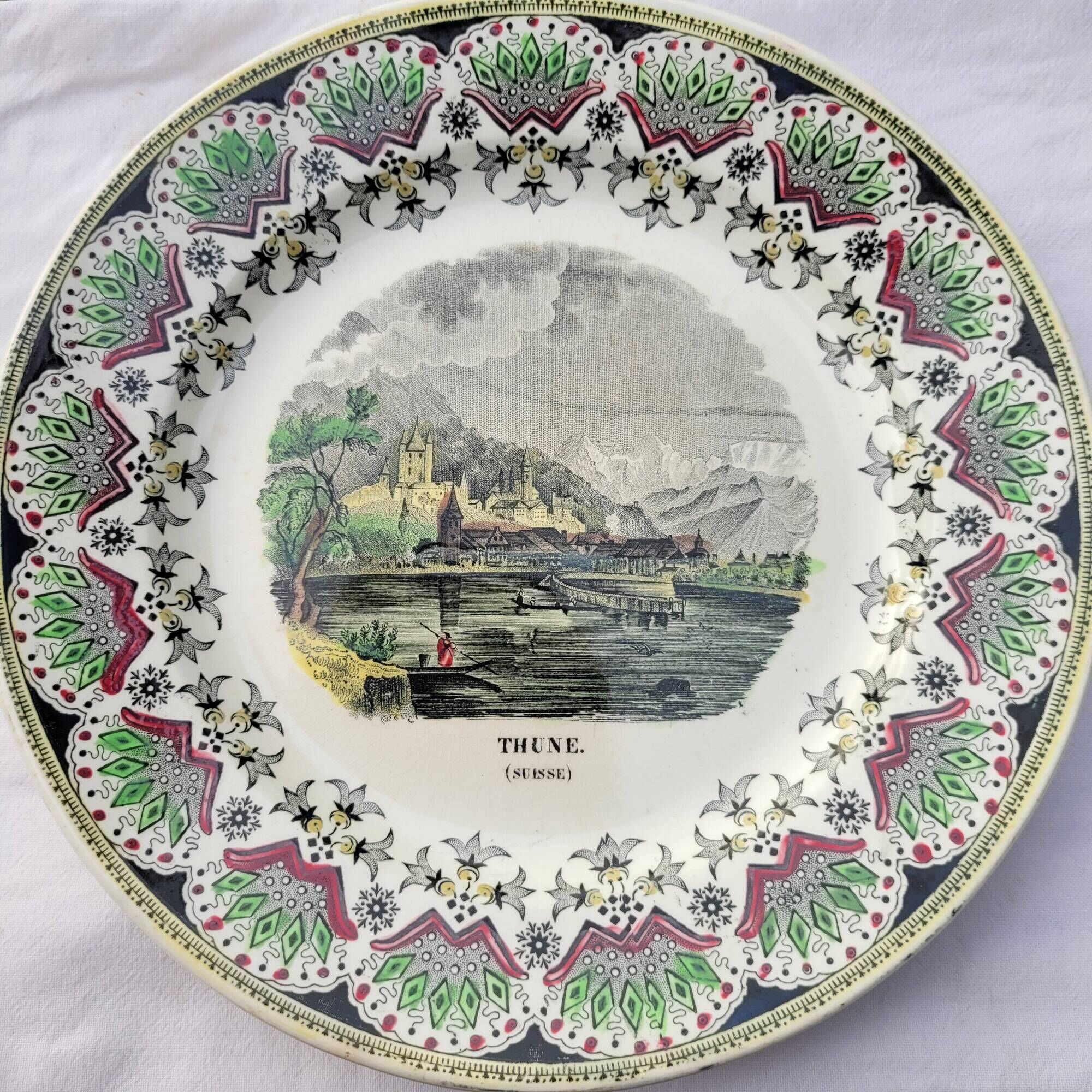 Assiettes creil et montereau