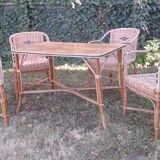 Vintage 60s rattan show