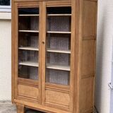 Parisian glazed wardrobe 1930 raw wood