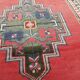 Vintage handmade Turkish rug 130x228 cm