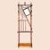 1900 bamboo coat rack