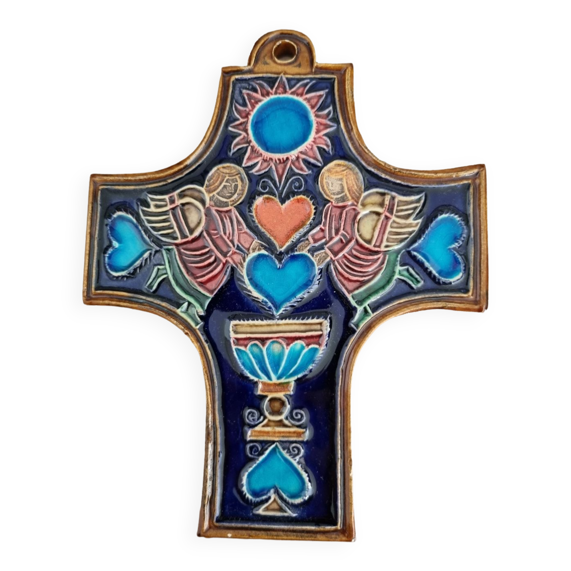 Croix céramique J Tabouret