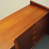 Teak secretary, Danish design, 1970s, production: Denmark