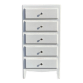 Chiffonnier ancien blanc