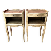 Pair of Louis XV style bedside tables