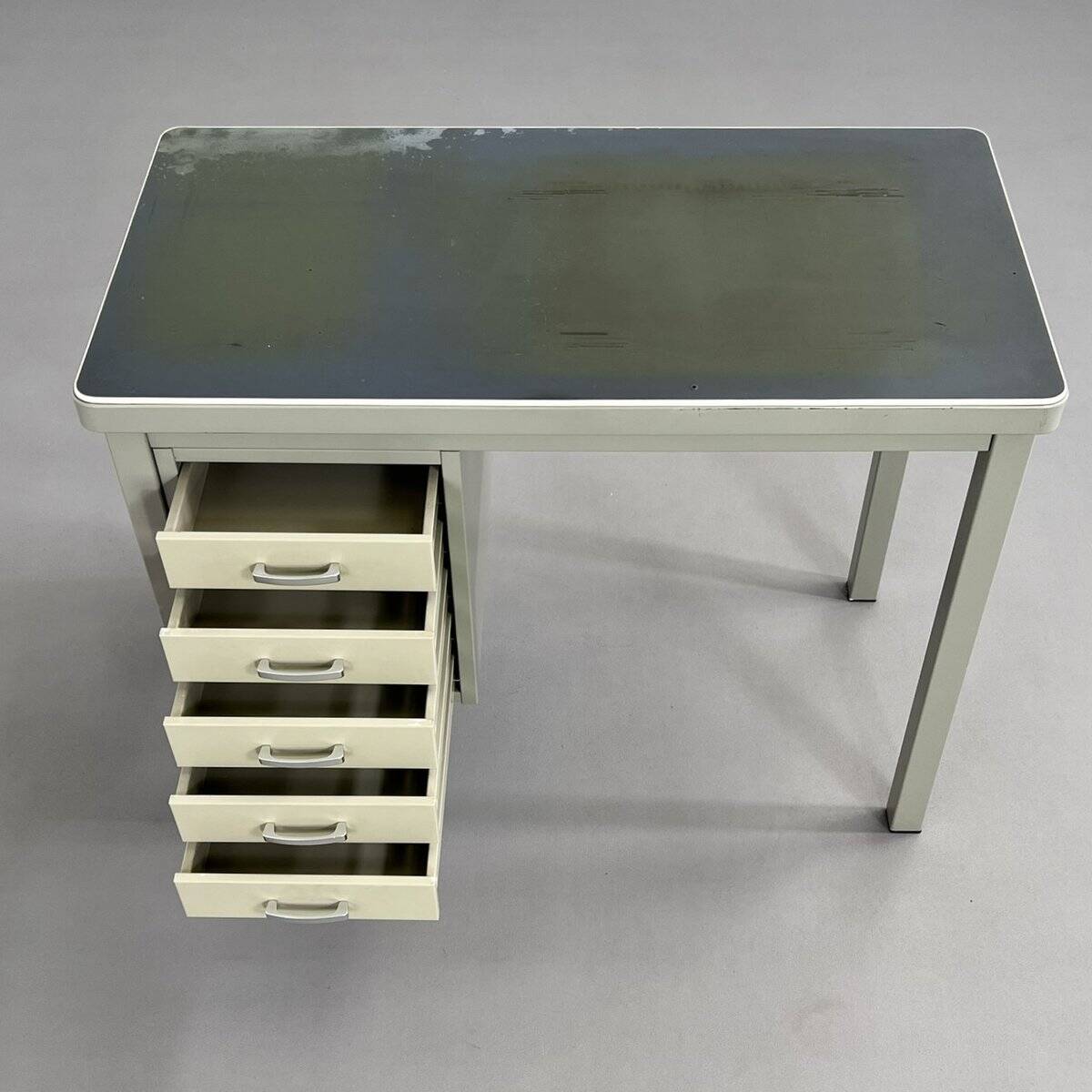 Vintage Metal Desk, 1950s