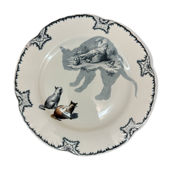 Creil Montereau plate (B)