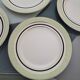 Lot n°1 de 5 assiettes à dessert Opaceline de Salins