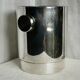 Modernist silver metal Champagne (or wine) bucket