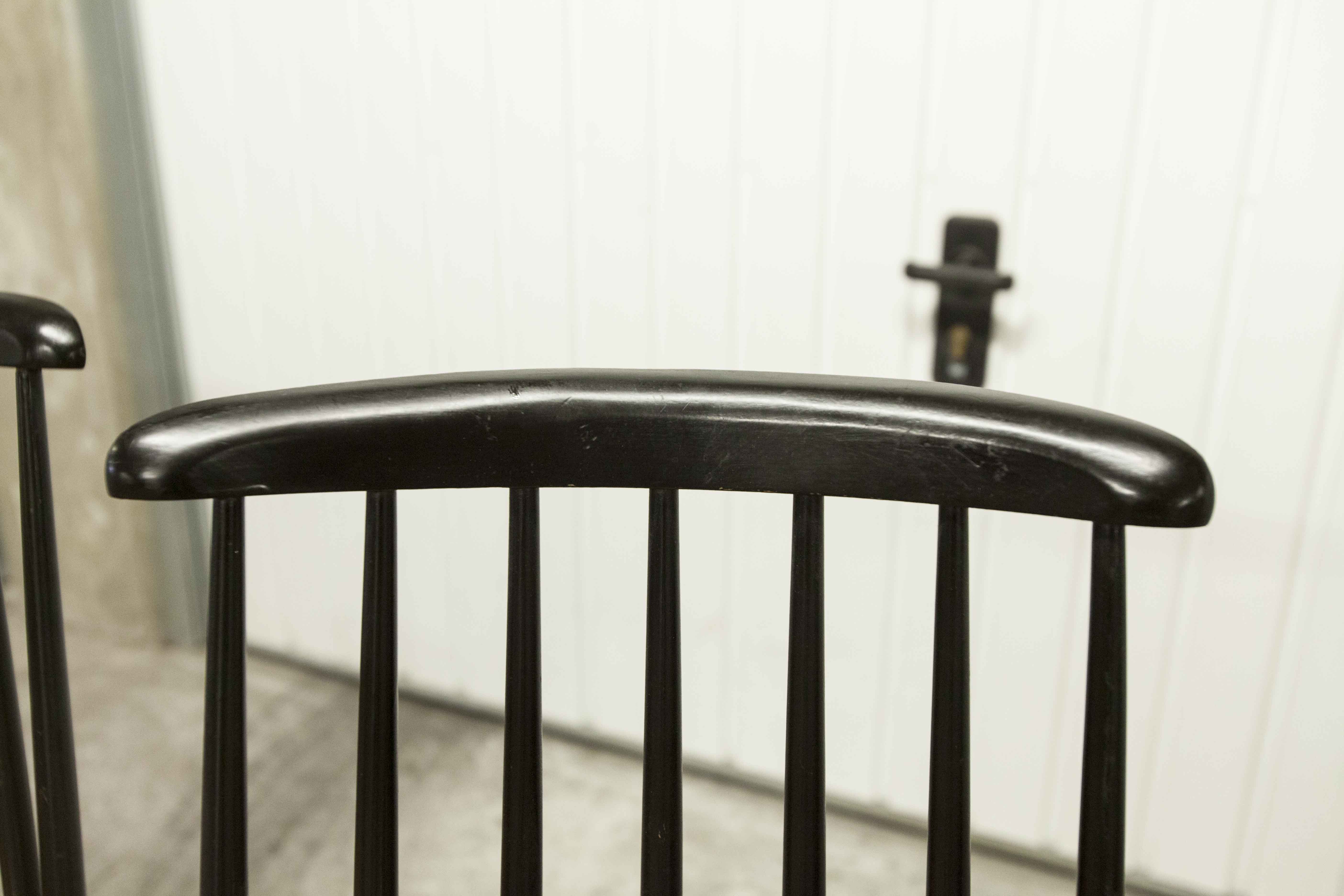 Set of 4 Fanett chairs by IImari Tapiovaara 1960