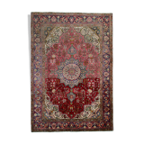 Vintage Persian Tabriz Rug 108x303cm