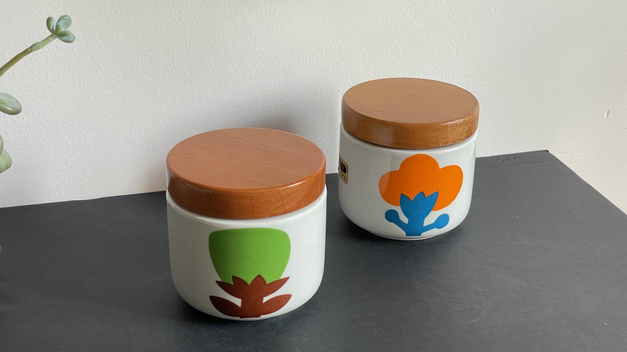 Jars franco pozzi - made in italy vintage