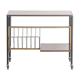 Console à vinyle/ Table d'appoint vintage sur roulette, 1970