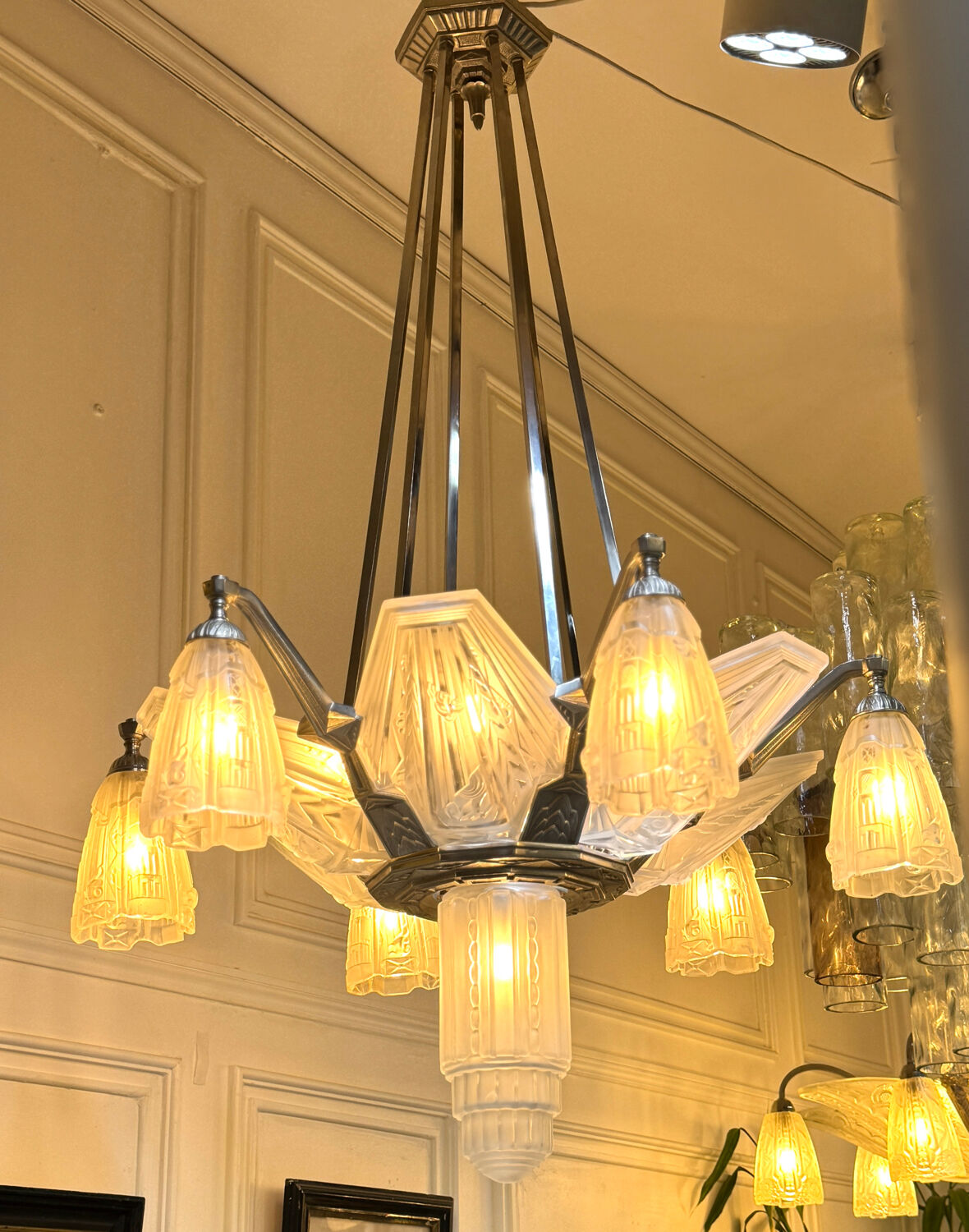 Art Deco Gilles Chandelier