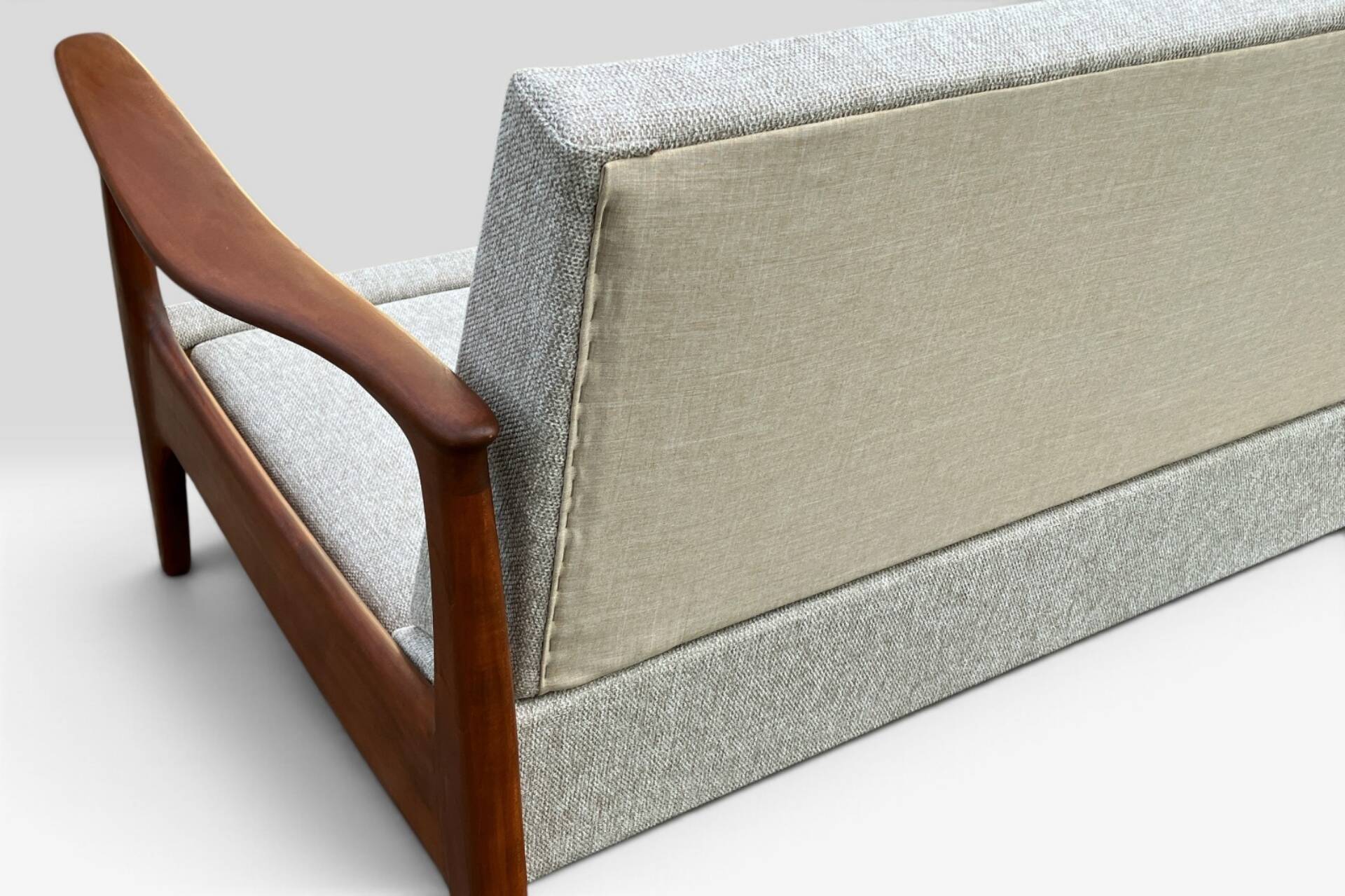 Eugen Schmidt Soloform vintage Teak Sofa und 2 Sessel