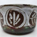 Albert Thiry stoneware ceramic pocket emptier from Vallauris, France, 1960
