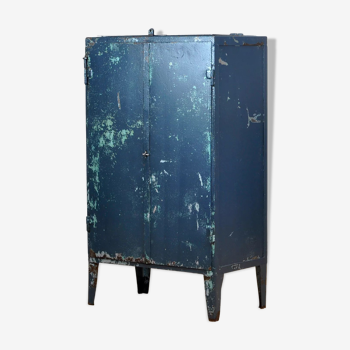 Industrial Iron Cabinet, 1960s