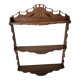 Elégante étagère murale en bois - vintage