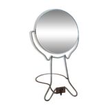 vintage barber mirror