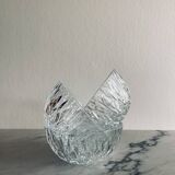 Coupelle en verre ciselé x3