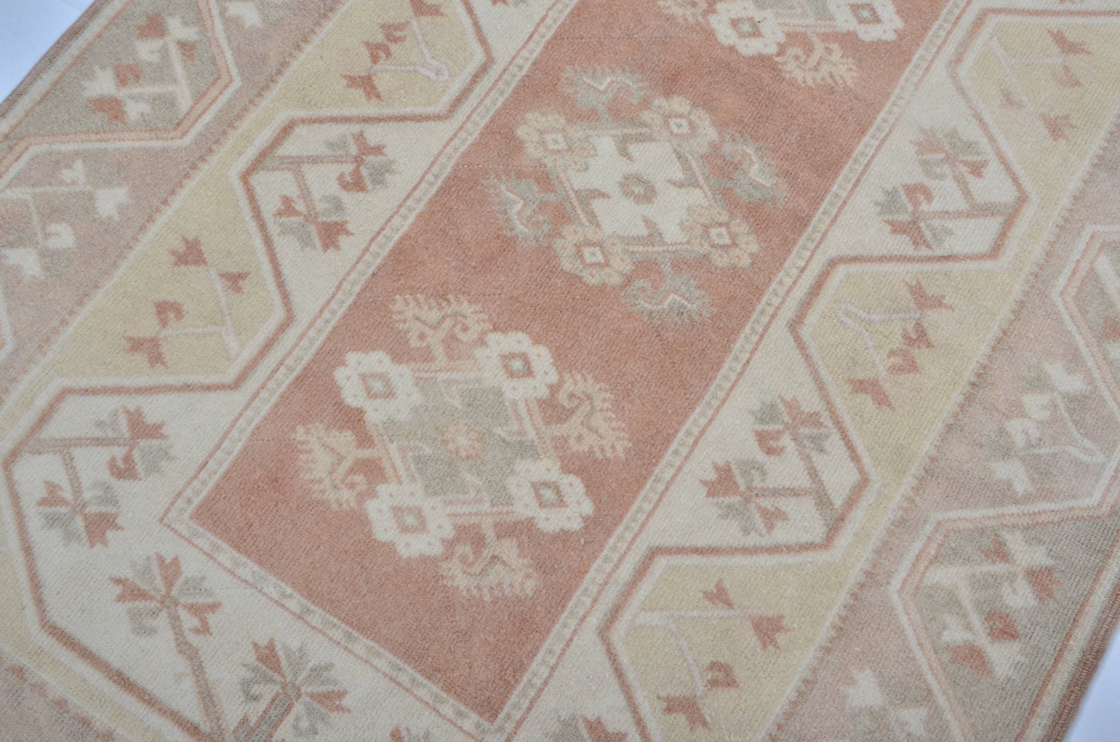 Turkish Oushak handmade rug sku 3598