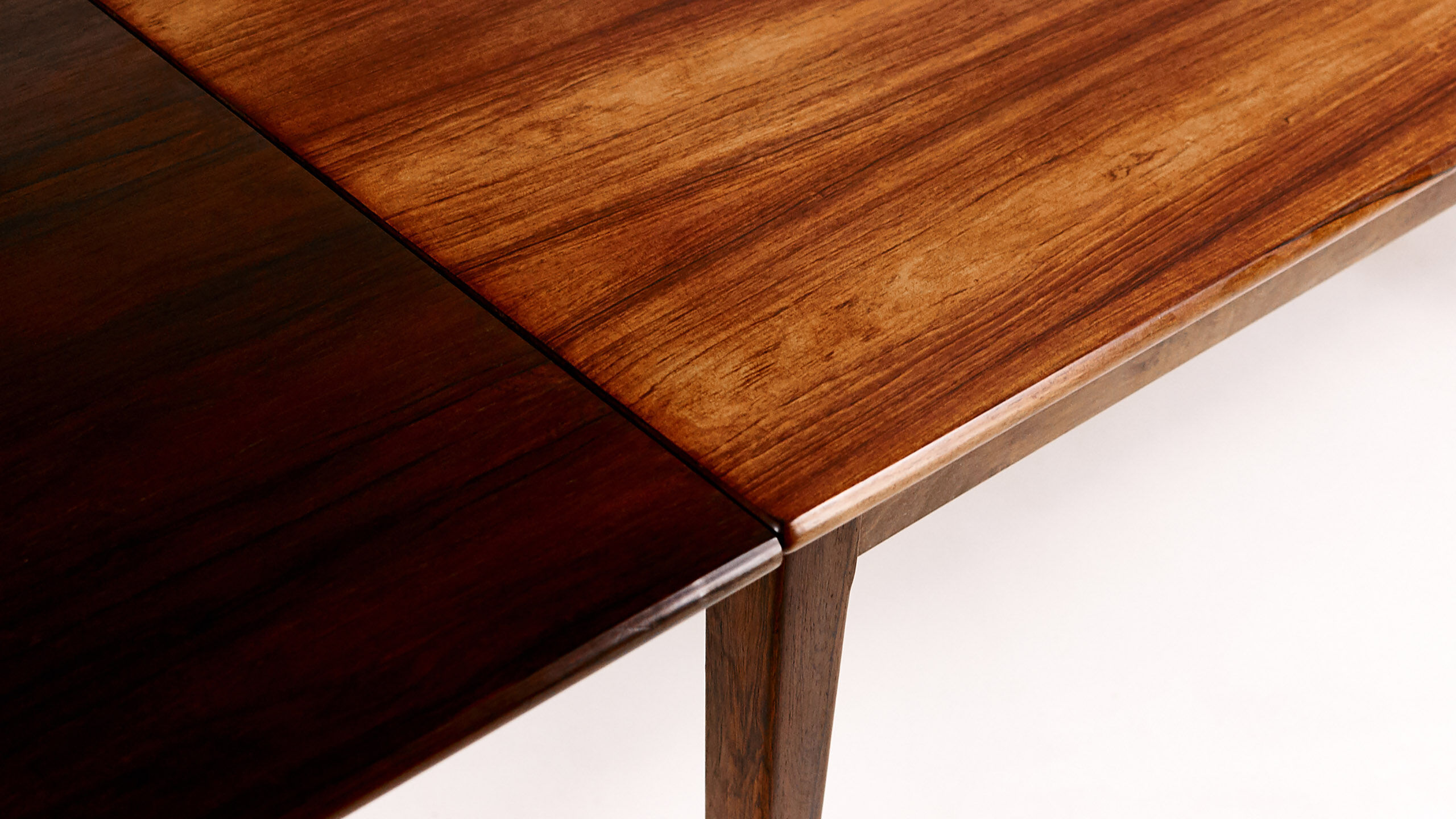 Rosewood dining table, Ivan Gern Møbelfabrik. Denmark, C.1960