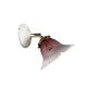 Pink Art Deco wall light