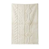 Handmade Moroccan rug white 130x190 cm