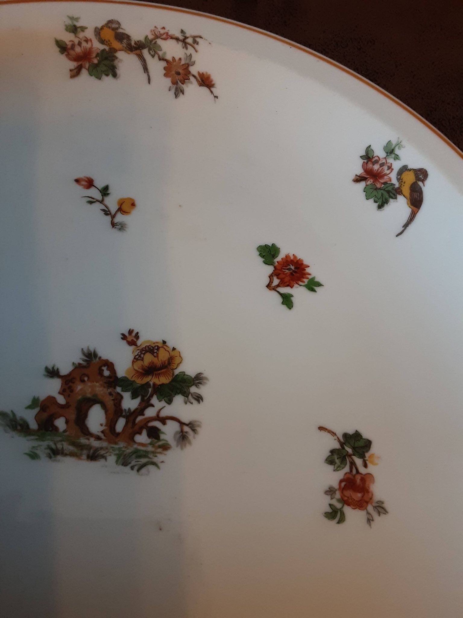 Grand plat porcelaine Limoges