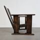 Brutalist armchair from the 1960s