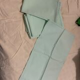 Lot of soft green towels