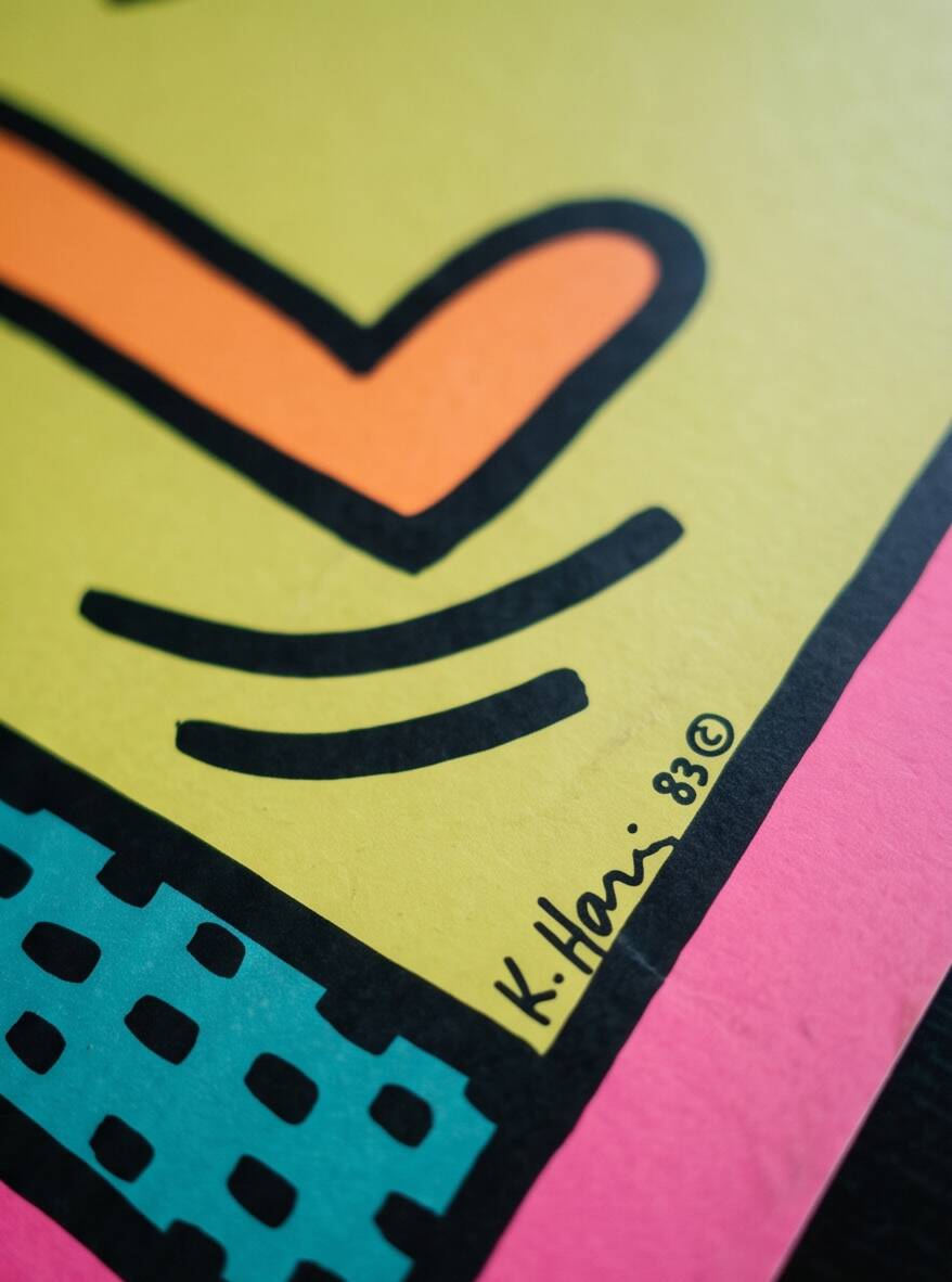 Keith Haring festival poster