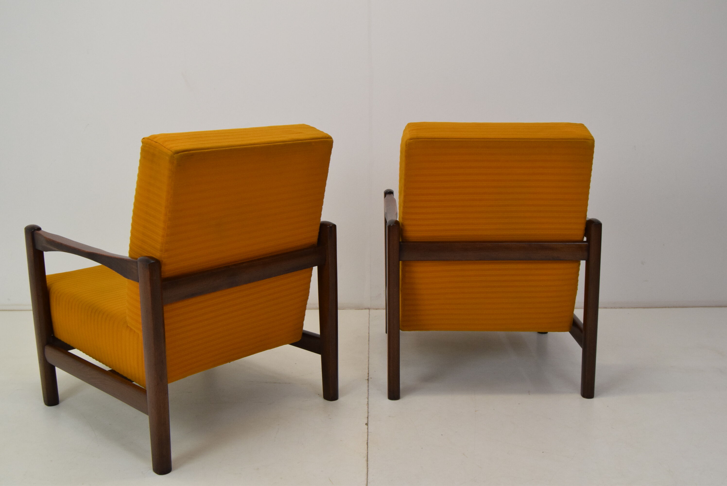 Pair of Mid-century Design Armchairs,1960's.
