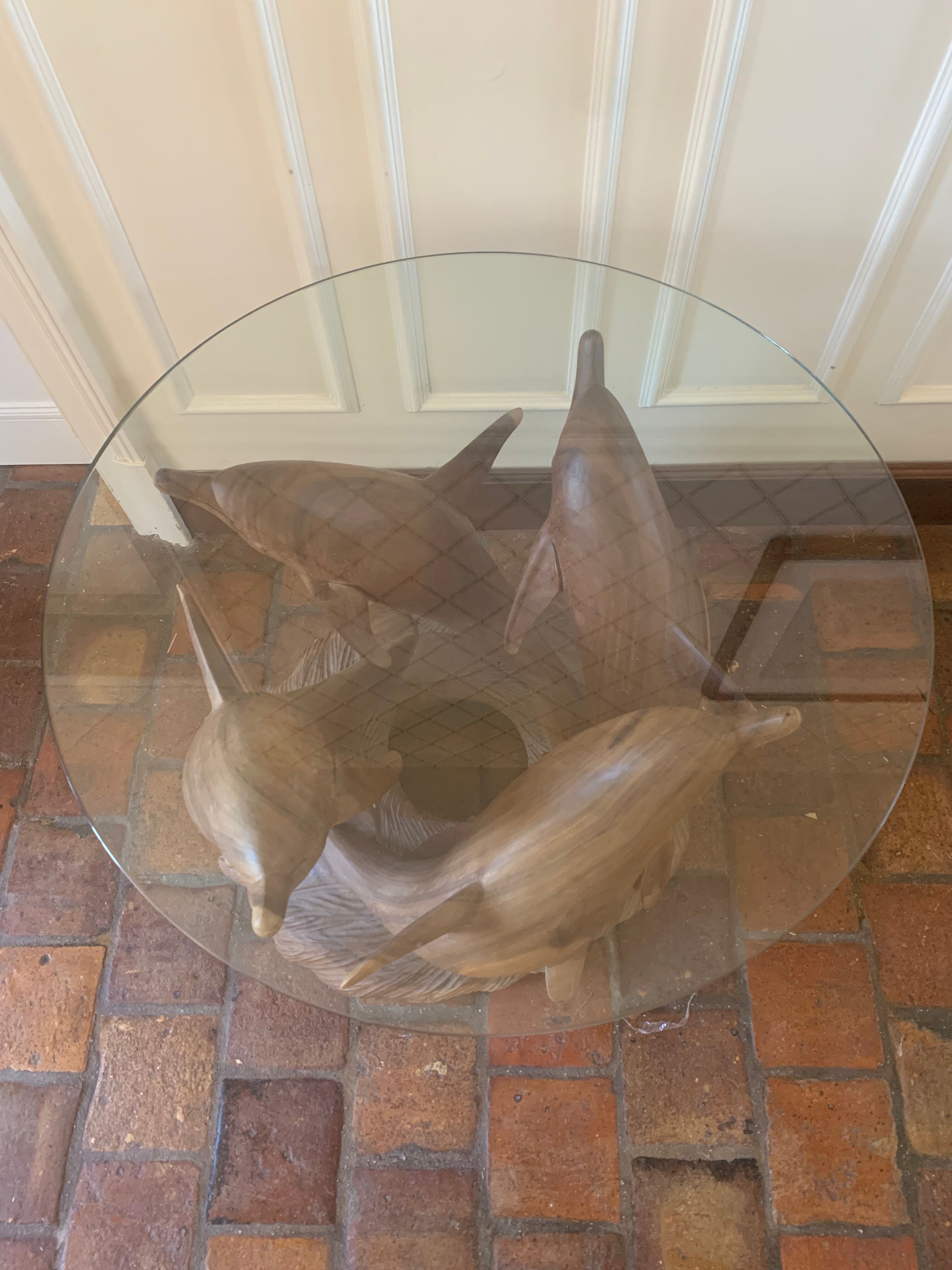 Dolphin coffee table