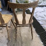 Paire de chaises bistrot Baumann