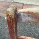 2 chairs bistro restaurant tavern brewery 1930 Alsace Tigre Bock Strasbourg