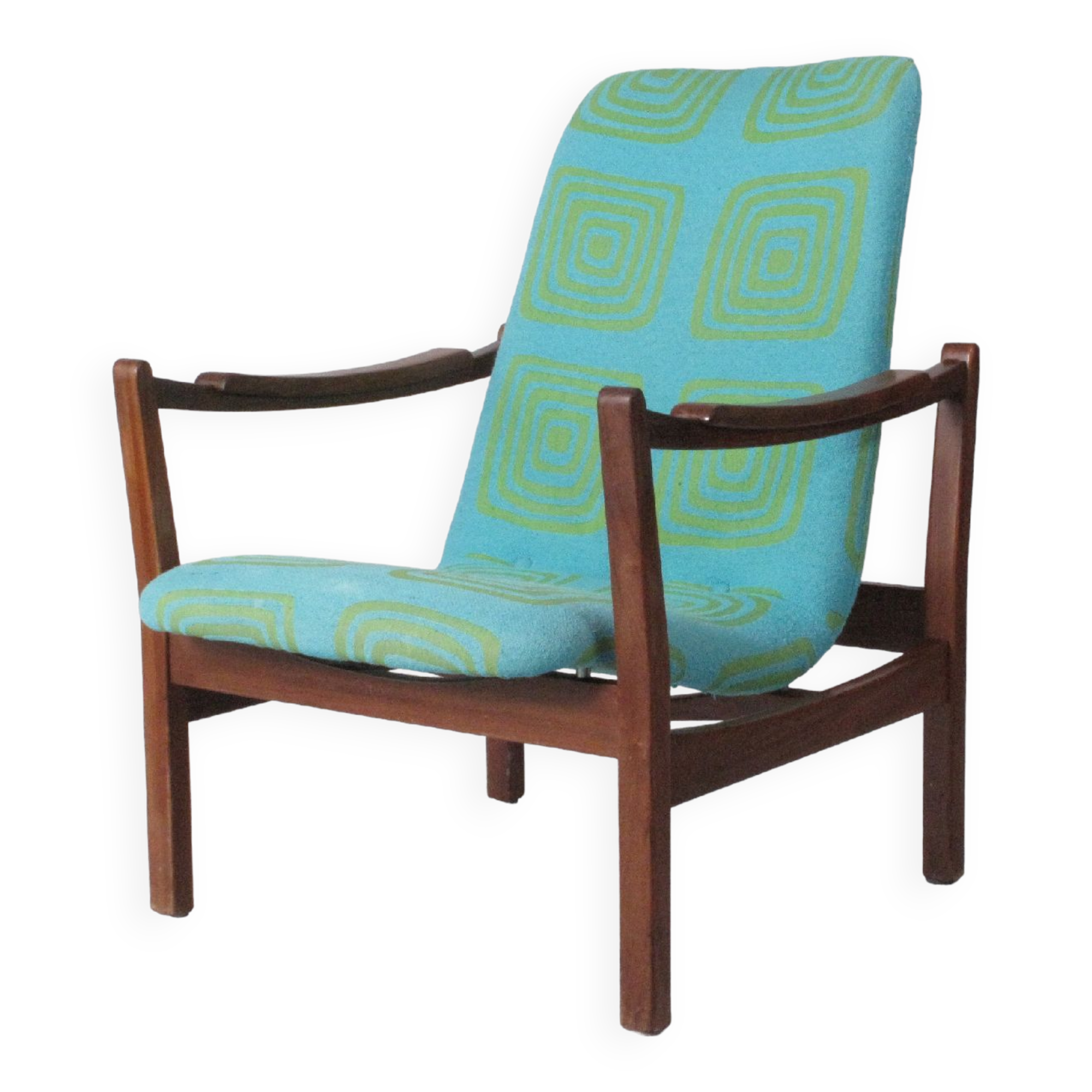 Danish lounge chair in teakwood 1960s
